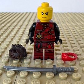 LEGO Ninjago, Hands of Time: Kai, SWORD, njo0274, 70621, VERMILLION ATTACK, 2017