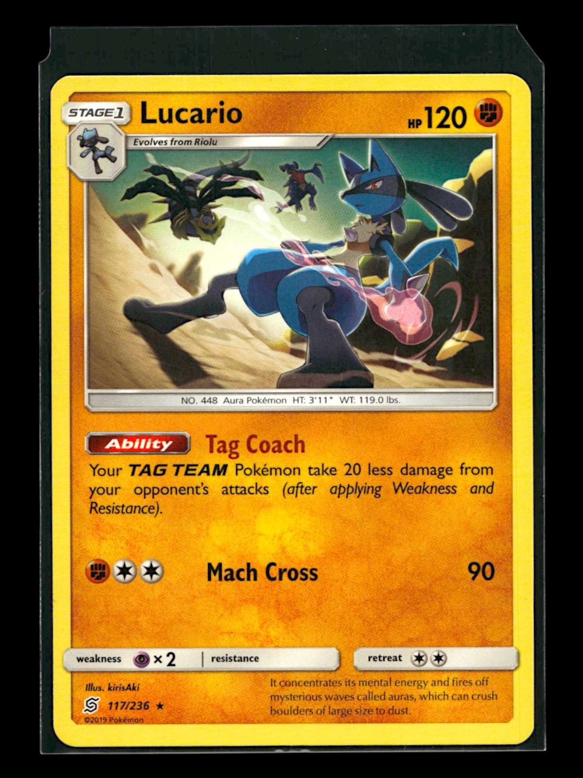 Lucario 117/236 SM - Unified Minds Rare