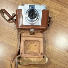 Isco G ttingen Color-Ferrar Rangefinder Camera 45mm f/2.8 Silver w/ Case
