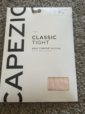 Four Individual Capezio Girls One Size Fits All Matte Semi Opaque Dance Tights