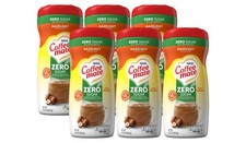 COFFEE MATE Sugar Free Hazelnut Powder Coffee Creamer 10.2 oz. Canister Pack of