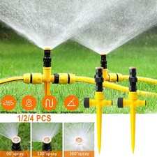 Image of 360° Rotation Auto-Irrigation System Garden Lawn Sprinkler Patio Save-Water