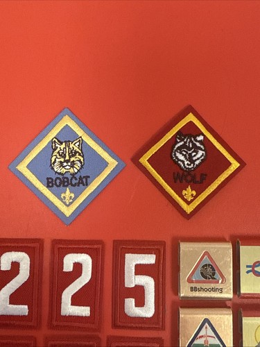 Boy Cub Scouts BSA Lot Patches Numbers Unused Merit Badge Belt Loops - Picture 3 of 4