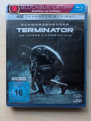 Terminator 1 - 4K Transfer Blu-ray  - NEU & OVP