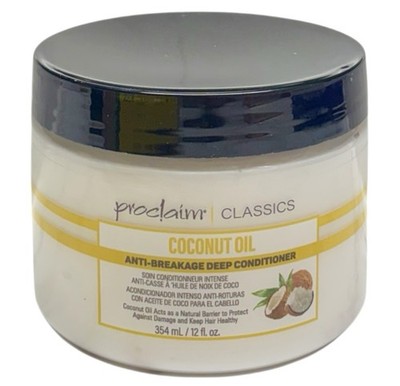 Proclaim Coconut Oil Anti-Breakage Deep Conditioner Tub 631655 12oz