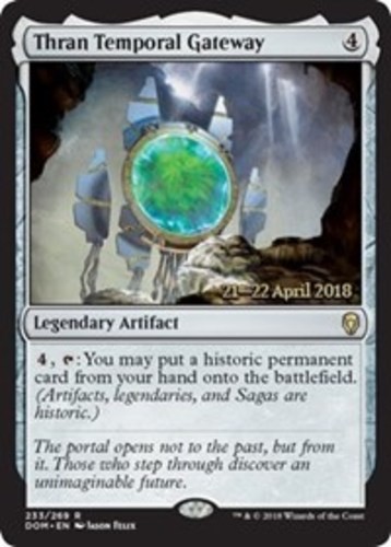 1x Thran Temporal Gateway - Foil - Prerelease Promo NM-Mint, English Prerelease 