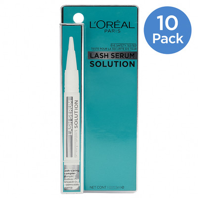L'Oréal Lash Serum Solution 0.05 oz 10 Pack Lash Growth Booster - New