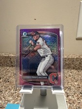 Travis Bazzana 2025 Bowman Chrome Prospect Fuchsia Mojo Refractor BCP131 297/299
