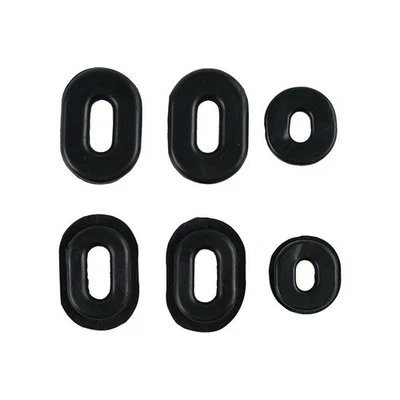 Pour Honda CB/CL/SL/XL100 CB/CT/SL/TL/XL125 CB200 kit housse latérale caoutchou - Photo 1/4