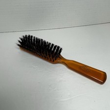 Goody Hair Brush Amber Translucent Bristle Made In USA VTG