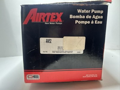 Airtex Water Pump AW52 43004 252195 Coolant Antifreeze Engine