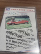 20 Greatest Hits 1963 by Various Artists Cassette, Mar-1994, Deluxe 