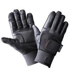 3S Tactical Anti Vibration Full Finger Shooting Leather Gloves - 3SG -T9
