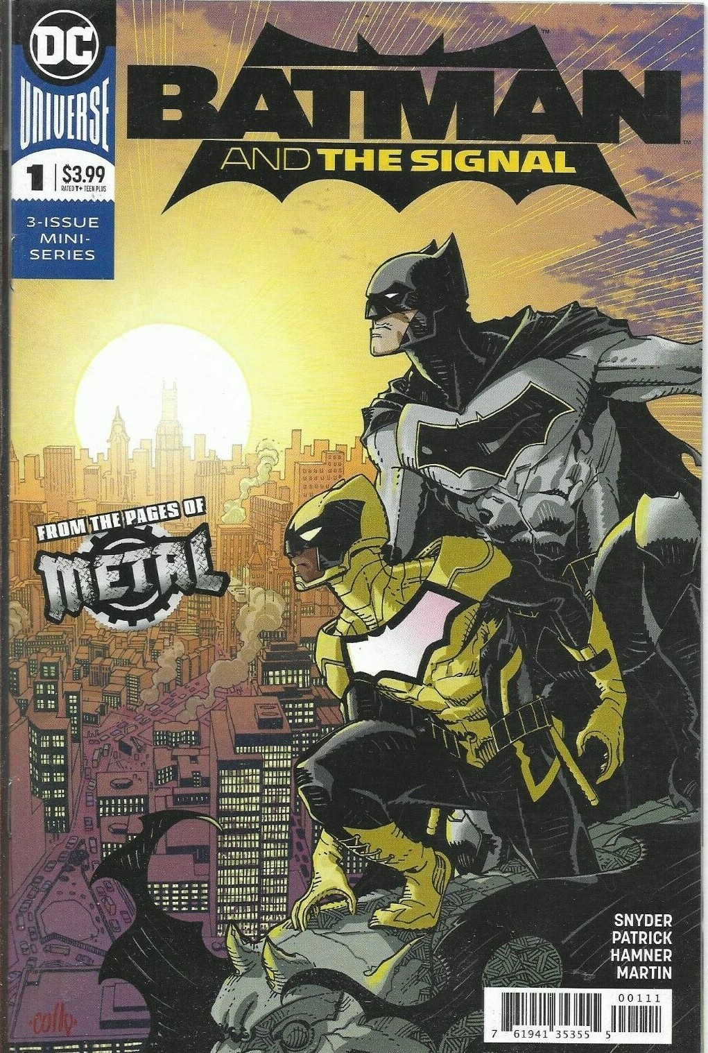 BATMAN AND THE SIGNAL (2018) #1 A (of 3) - Back Issue (S)