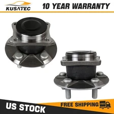 Pair Rear Wheel Bearing Hub Assembly For 03-08 Toyota Corolla Matrix Pontiac