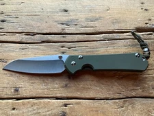 Chris Reeve Knives Large Sebenza 31 Insingo Magnacut OD Green Cerakote CRK