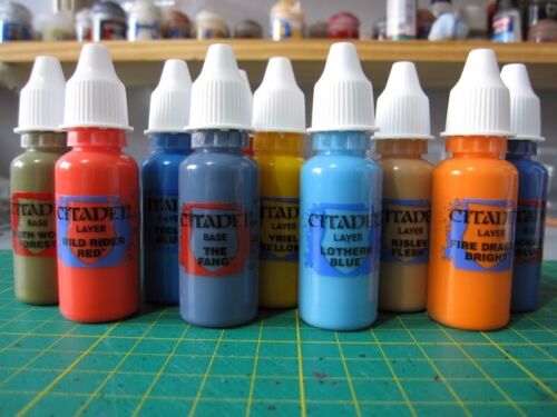 Citadel Paint in Dropper Bottle: Base, Contrast, Layer, Shade - Afbeelding 1 van 1