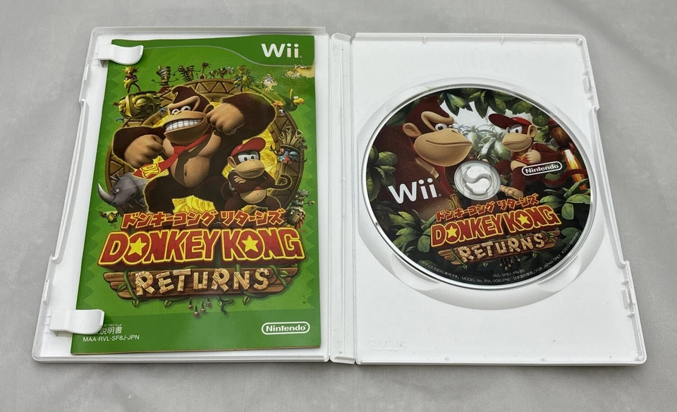 Japanese Donkey Kong Returns Nintendo Wii Japan Import - Image 3 of 4