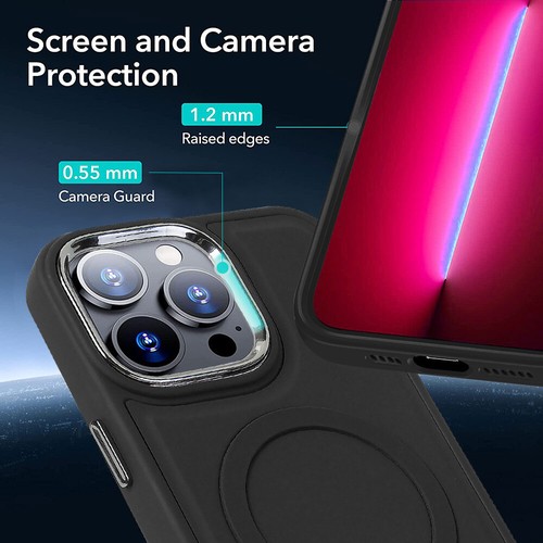For iPhone 15 Pro Max 14 13 12 11 Magsafe Card Pocket Silicone Slim Case Cover - 第 2/21 張圖片