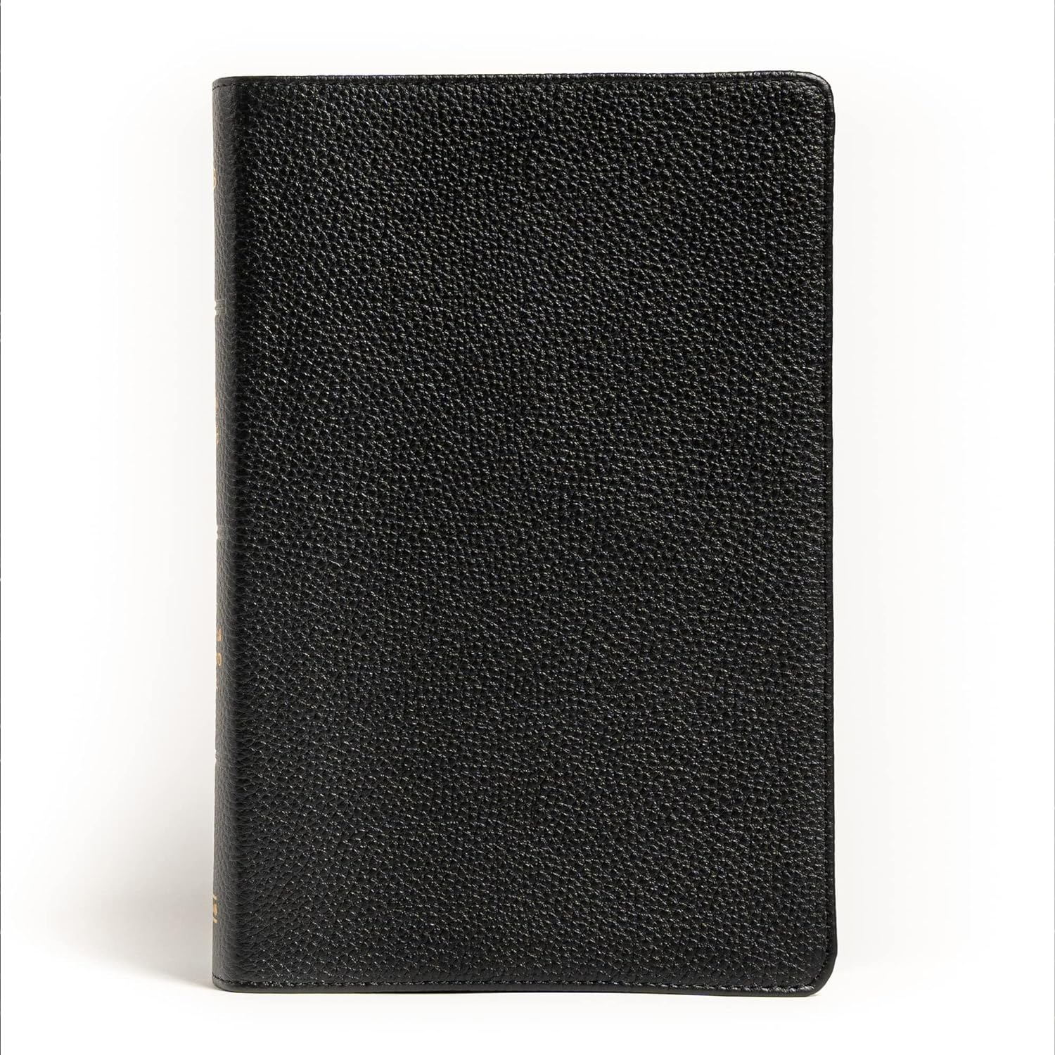 NASB Large Print Personal Size Reference Bible in Black Genuine Leather with Red Letter Text