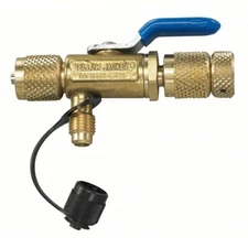 Yellow Jacket 18975 Ball 4 in 1 Vacuum Charge Ball Valve & Core Tool 1/4"
