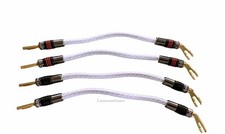 Qed Genesis Silver Spiral 4x Speaker Jumper C...