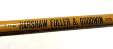 Cleveland Ohio Harshaw Fuller Goodwin Nickel WWI Era Calendar Wooden Pencil 1918