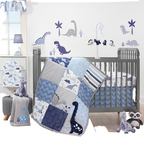 Bedtime Originals Ocean Mist Baby-Bettwäsche Set, 3-teilig – Mit Niedlichen Meerestieren, Fürs Kinderbett
