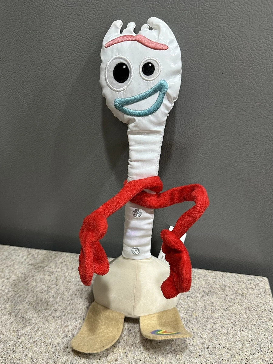 Disney Pixar Toy Story 4 Forky 12 Plush Doll Stuffed Animal in VGC