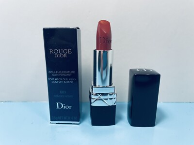 CHRISTIAN DIOR ROUGE DIOR COUTURE COLOUR LIPSTICK 683 RENDEZ-VOUS  BOXED
