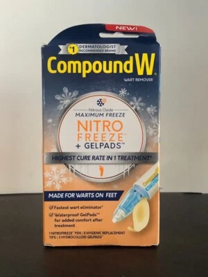 COMPOUND W # CompoundW Nitro Freeze + Gelpads Exp 11/2026