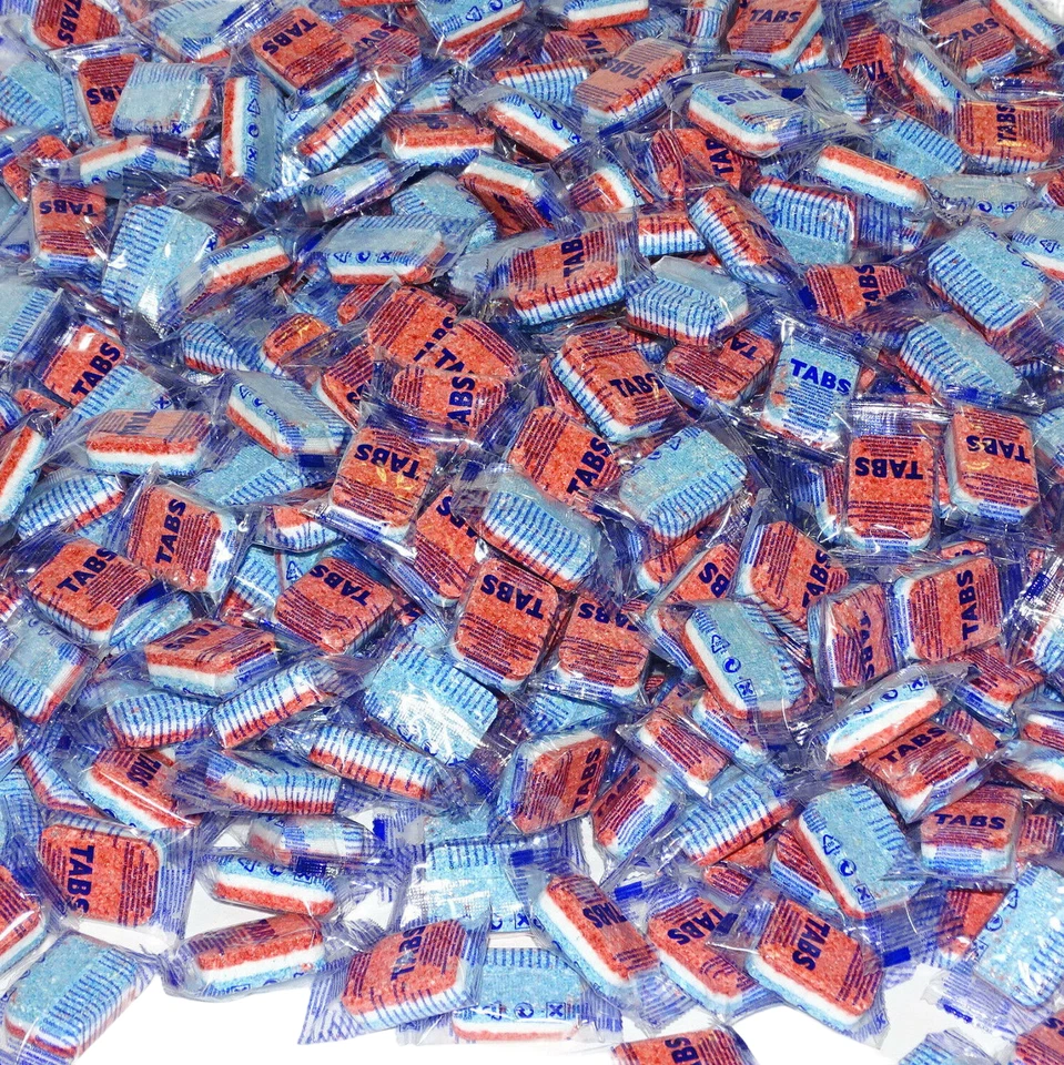 10kg Spülmaschinentabs ca 500 Stück Geschirrspültabs 12in1 20g/Tab rot-weiß-blau - Bild 3 von 3