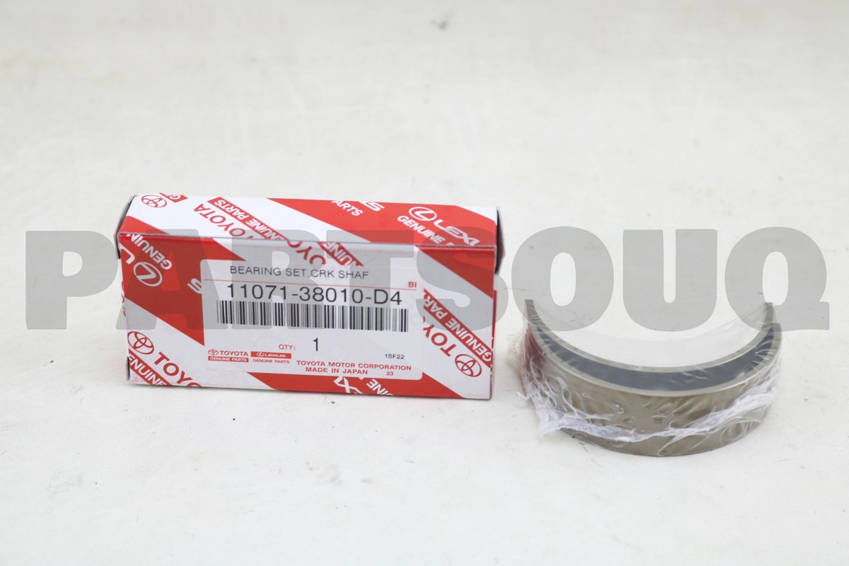 1107138010D4 Genuine Toyota BEARING, CRANKSHAFT 11071-38010-D4 | eBay