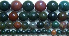 Blood Stone Beads 2mm-3mm-4mm-6mm-8mm-10mm-12mm Real Stone