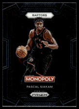 2023-24 Panini Prizm Monopoly Pascal Siakam Toronto Raptors, Indiana Pacers #82