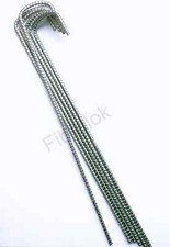 50 Ground Garden Pegs J Pins 300mm x 4mm BEST QUALITY & PRICE GUARANTEED