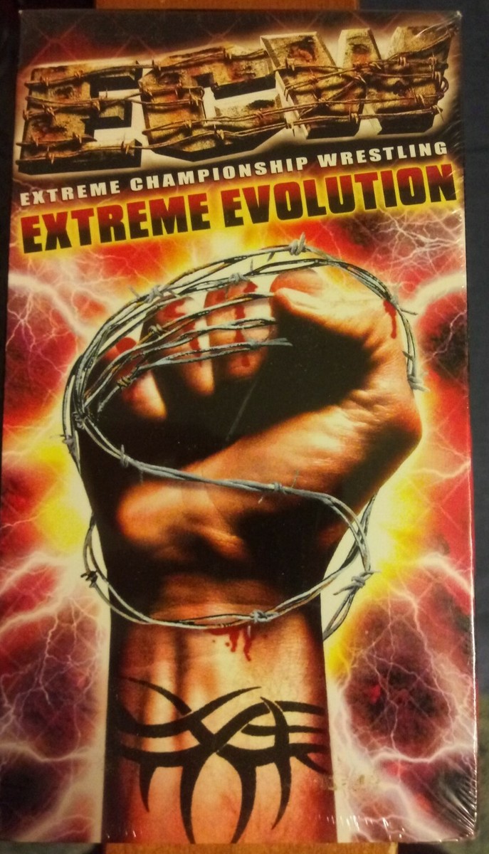 ECW Extreme Evolution VHS Video SEALED RVD Taz Sabu Dudley Lynn 