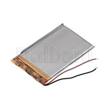 354070, Internal Lithium Polymer Battery 3.8V 35x40x70mm