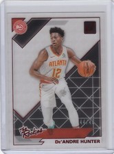 #/49  De'Andre Hunter  RC ▪ 2019-20 Clearly Donruss  RED Mosaic  The Rookies #4