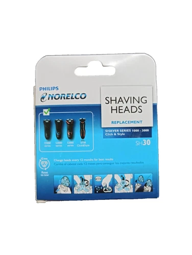Genuine Philips Replacement Shaver Shaving Heads for 3000 & 1000 Series SH30 - Bild 4 von 9