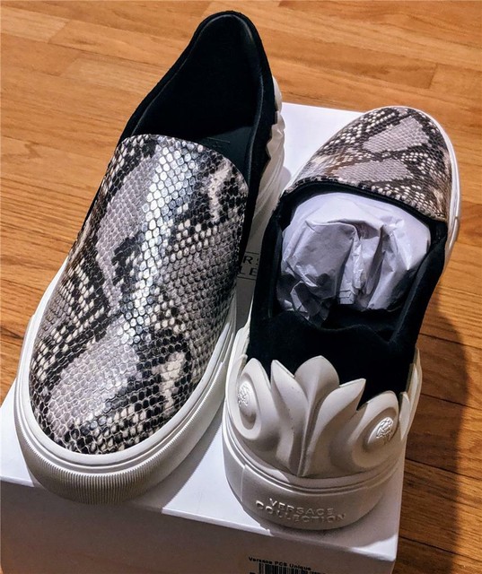 slip on versace