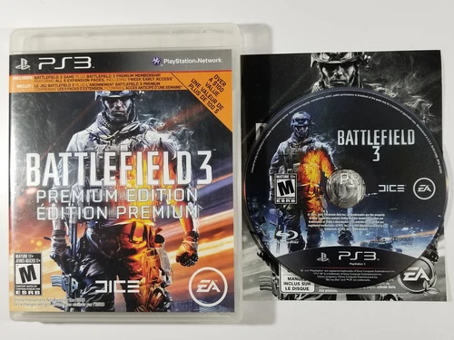 ¤ Battlefield 3 Premium Edition ¤ Game Complete Good! Sony Playstation 3 PS3