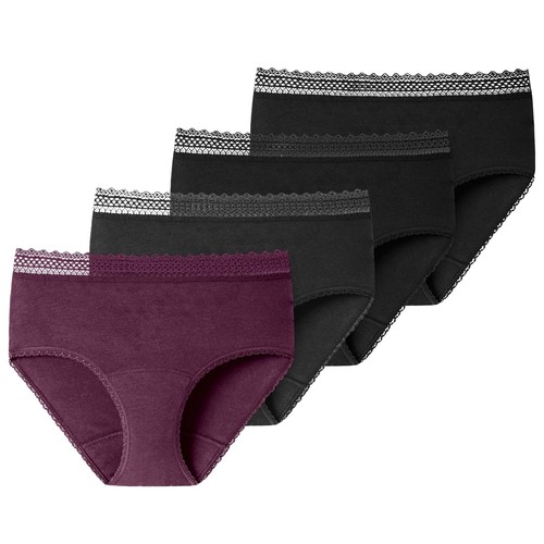 SCHIESSER Damen Perioden Panty Menstruation 12H Auslaufschutz saugfähig 4er Pack - Bild 30 von 43