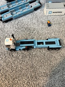 LEGO Creator Expert Maersk Train 10219 Mostly Complete Used W/ Instructions Rare