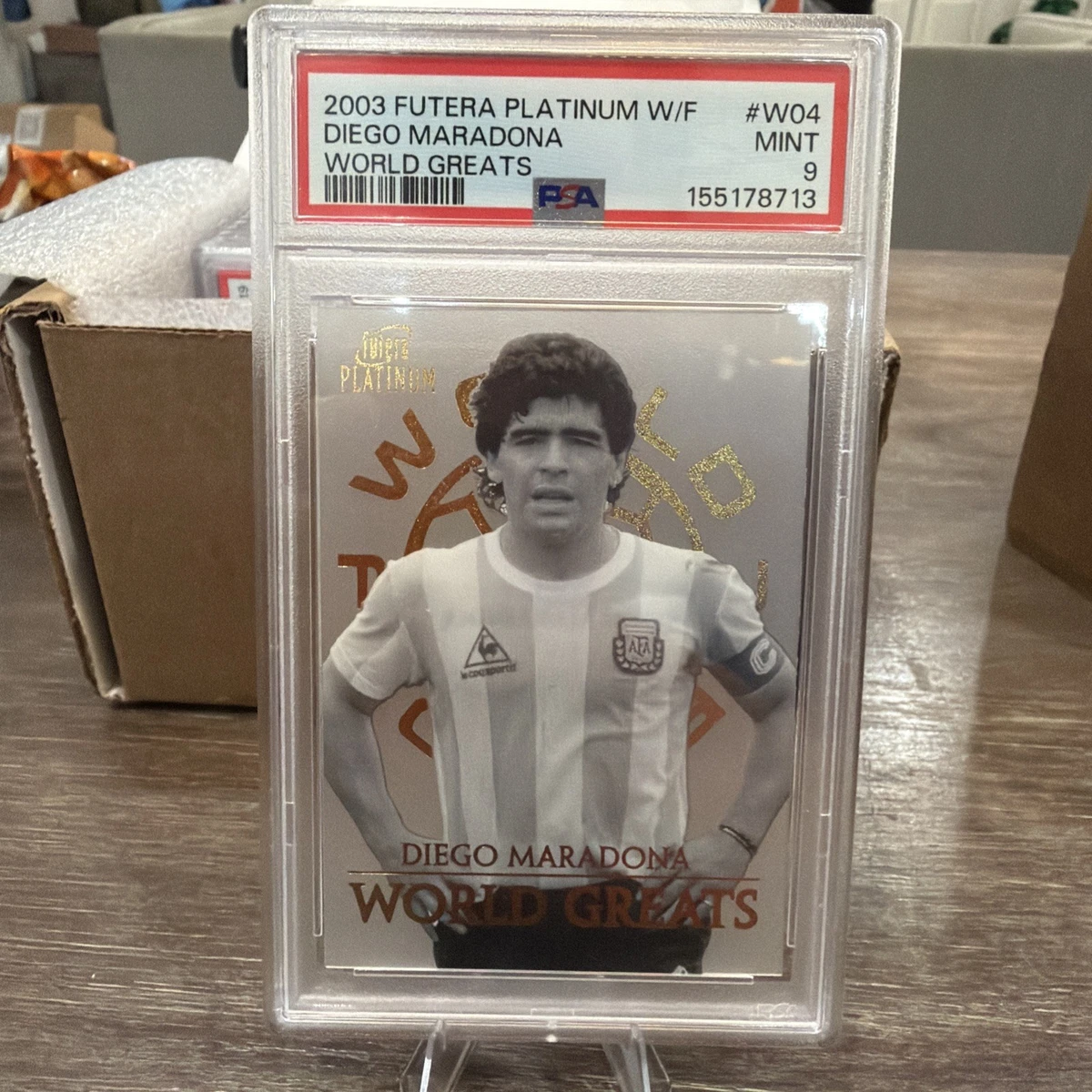 Las mejores ofertas en 2003 Futera Platinum - Diego Maradona #W04