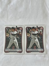 2026 Bowman Baseball Chase Delauter Guardians Rookie 2 Card Lot