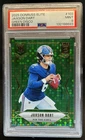 2025 Panini Donruss Elite Jaxson Dart Rookies Green Disco RC #103 Giants PSA 9
