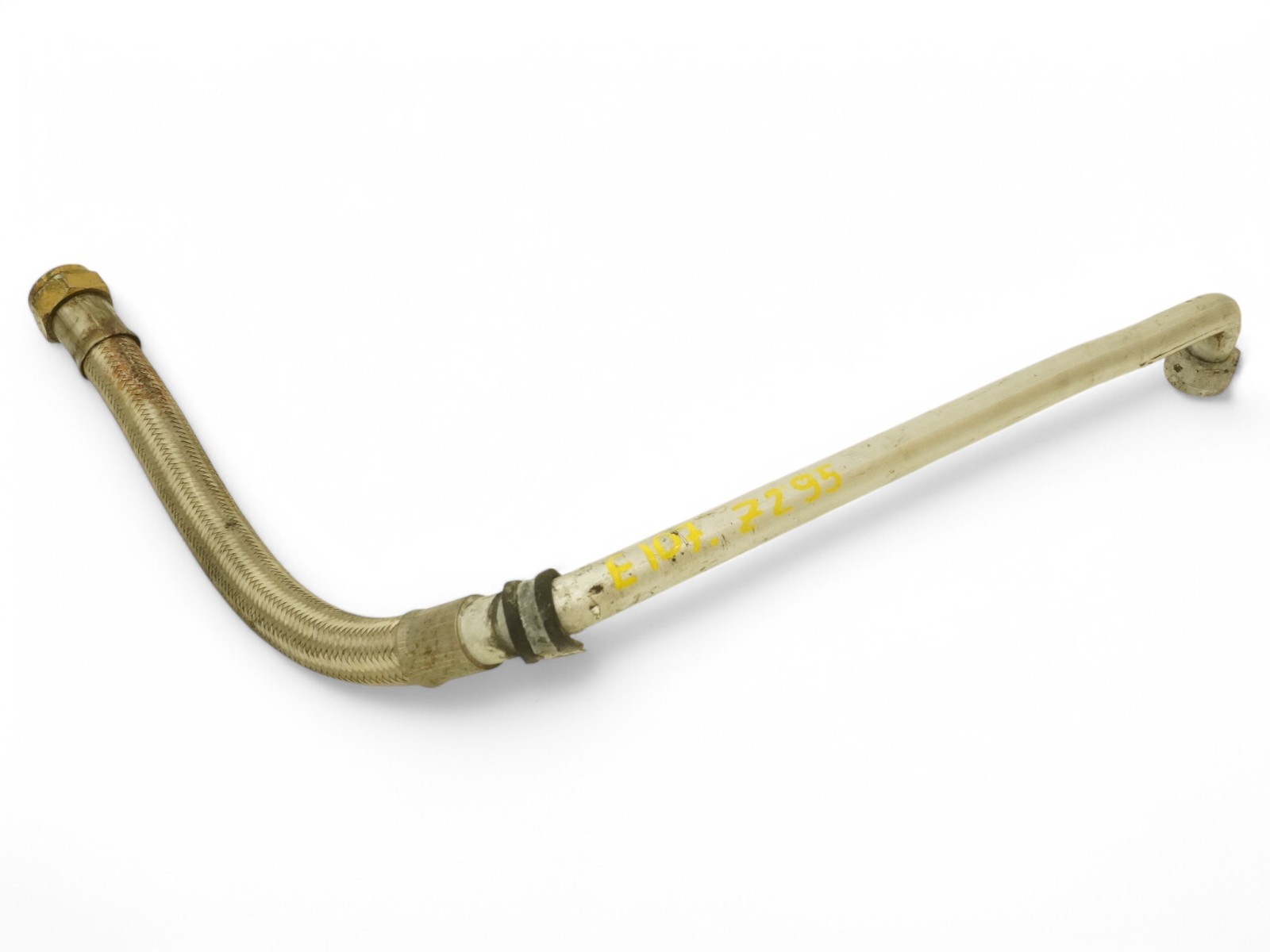 2002-2006 Maserati Spyder M138 4.2l Engine Heat Exchange Oil Feed Hose Line OEM