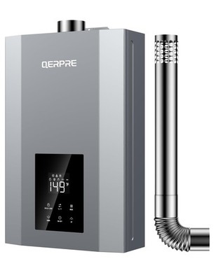 Tankless Water Heater Natural Gas Max 4.3 GPM 100,000 BTU Indoor Instant Hot