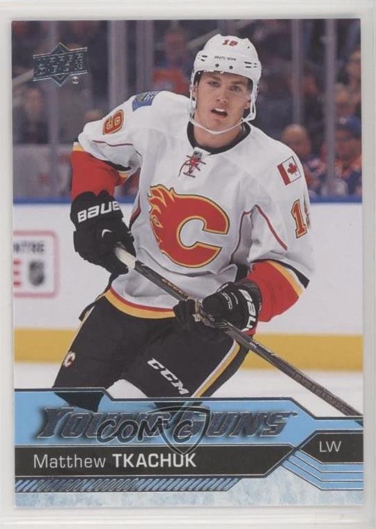 2016-17 Upper Deck Young Guns Matthew Tkachuk #231 Rookie RC 1t0
